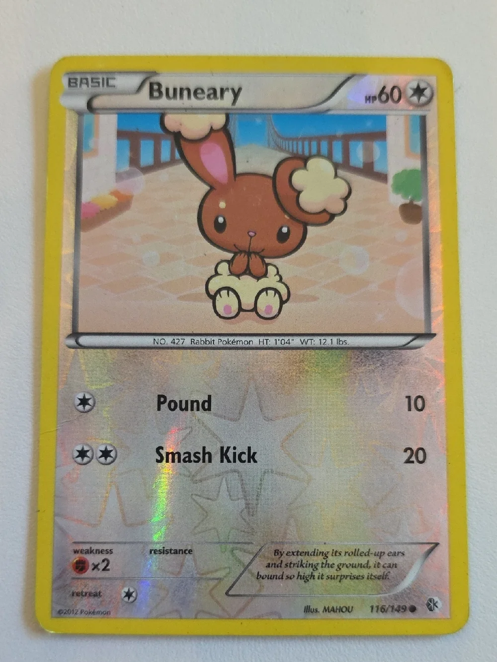 Pokemon Buneary And Buneary Holo Card Lot